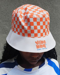 Vibe BBQ / Checkered Bucket Hat